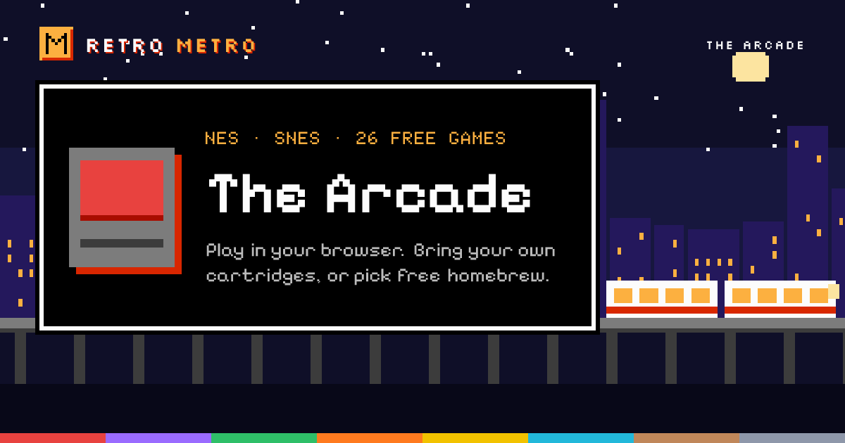 Retro Metro visual